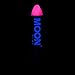 Moon Glow - Blacklight Neon UV Lipstick 0.16oz - Pastel Pink – Glows brightly under Blacklights/UV Lighting!