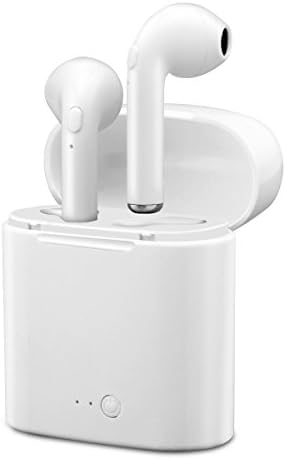 Silipower Wireless Earbuds, Bluetooth Headphones Headsets Sports Earphone for iPhone Android, Samsung Smartphones (white)