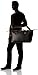 Kenneth Cole Reaction I Beg to Duff-er' Full-Grain Colombian Leather Carry Travel Bag, Black, 20-Inch Classic Top Zip Duffel