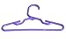 Doll Hangers Set of 12 Plastic Hangers Lavender for 18 Inch Dolls Clothes, Doll Accessories
