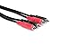 Hosa CRA-201 Stereo Interconnect Dual RCA Cable - 3.3 foot