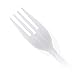 Pantry Value [400 Count] Lightweight White Plastic Forks - Disposable Cutlery for Parties, Events, and Dinner (Formerly Comfy Package)