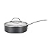 Circulon Genesis Hard Anodized Nonstick Cookware Pots and Pans Set, 10 Piece, Black