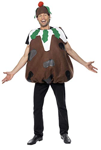 SmiffysSmiffy's Men's Christmas Pudding Costume and Hat
