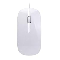 Goodtrade8 GOTD 1200 DPI USB Wired Optical Gaming Mice Mouse for PC Laptop, White