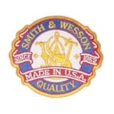 Smith & Wesson Since 1852 Traditional Made In U.S.A Embroidered Patch 9mm 44 45ACP