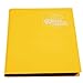 Monster Binder - 4 Pocket Trading Card Album - Matte Yellow (Anti-theft Pockets Hold 160+ Yugioh, Pokemon, Magic the Gathering Cards)