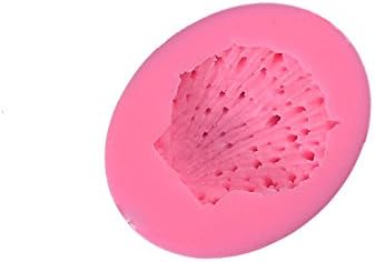 Nikgic Sea Shell Starfish ConchChocolate Silicone Mould Non-Stick Ice Cube Trays Fondant Mold Cake Decor Icing Sugarcraft Mold DIY Baking Tools size 6.6 * 8.2 * 1.7cm