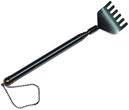 Back Scratcher Telescopic/Extendable Stainless Steel with Hanging Chaina MQ-362