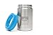 Pine Sky Can Cooler - Double Wall, Vacuum Insulation Keeps Standard Size 12oz Cans and Bottles Ice Cold (Sky Blue)
