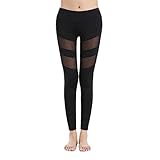 Yoga Pants, FEIVO Women's Power Flex Yoga Pants Tummy Control Workout Yoga Capris Pants Leggings