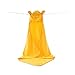 Kids Baby Hooded Towel with Bear Ear , Soft and Thick 100% Cotton Bath Set for Girls, Boys, Infant and Toddler, 0-6 Years Old (Yellow)
