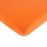 SheetWorld Fitted Cradle Sheet - Burnt Orange