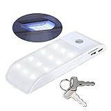 10L0L Golf Cart Motion Sensor Lights Safe Light with Magnetic Strip Portable Outdoor led Light &Yamaha G14,G16,G19,G22,G29 Gas/Electric Golf Cart Ignition Keys ...