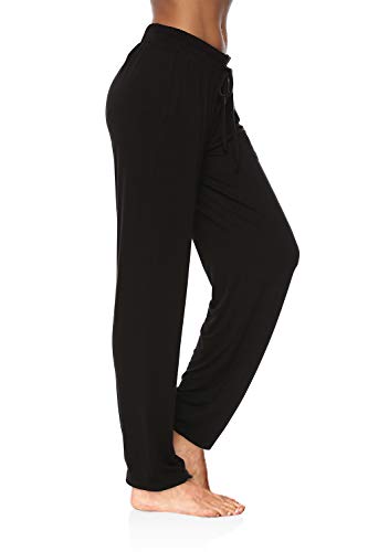 DIBAOLONG-Womens-Yoga-Pants-Wide-Leg-Comfy-Drawstring-Loose-Straight-Lounge-Running-Workout-Legging