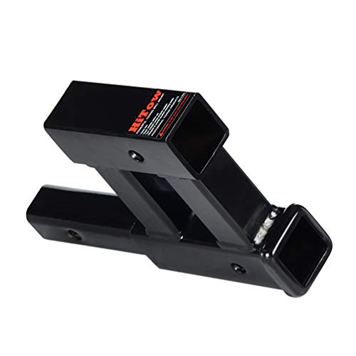 HiTow Dual Hitch Receiver Extension Adapter Trailer Towing Extender