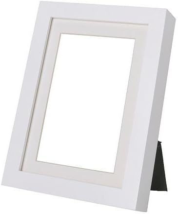 RIBBA Frame, White, Size 13x18 cm, The mount enhances the picture and makes framing easy.