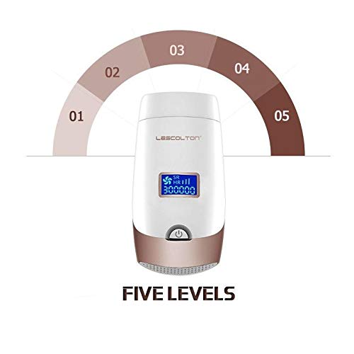 Depilador e Rejuvenescedor a Laser Permanente Luz Pulsada Lescolton T-009i