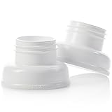 Evenflo Feeding Breast Pump Adapter to Balance Plus Wide Neck Baby Bottle (Pack of 2)