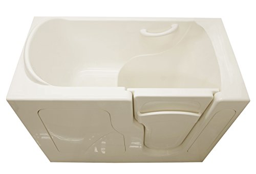 28 x 53 Right Drain SOAKING Walk-In Bathtub - 2853 Biscuit Bath Tub
