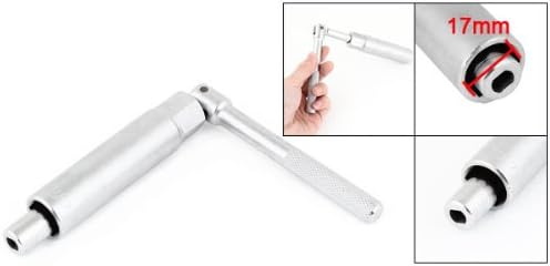 sourcingmap Car 17mm Hex Socket Wrench Rear Shock Absorber Repair Tool - Image 3