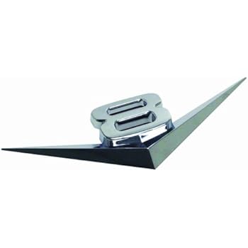 Pilot IP-432 Retro Style Chrome V-8 Emblem