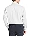 Van Heusen Men's Lux Sateen Regular Fit Solid Spread Collar Dress Shirt, White, 18
