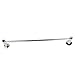 BEIYI Bath Towel Rack Chrome Polished Stainless Steel Single Bar