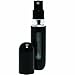 Travalo Black Refillable Perfume Bottle Spray, 0.13 Ounce (packaging may vary)