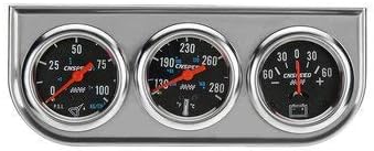 Lavended Triple Gauge Set Dolphin Mechanical Voltage Temperature Pressure