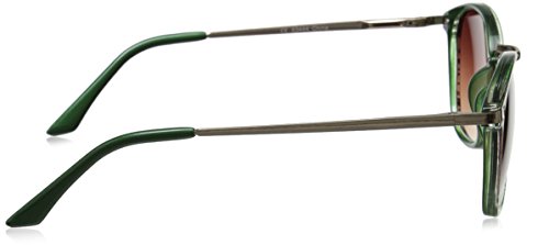 A.J. Morgan Castro Round Sunglasses, Green Floral, 48 mm