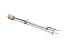 Fox Run Pickle/Olive Picker, Chrome Plated, 0.25 x 0.75 x 6 inches