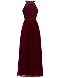 Dressystar Vestido largo formal para dama, vestido de fiesta de noche