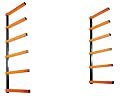 KASTFORCE KF1006 Lumber Storage Rack 6-Level System 100 lbs per Level