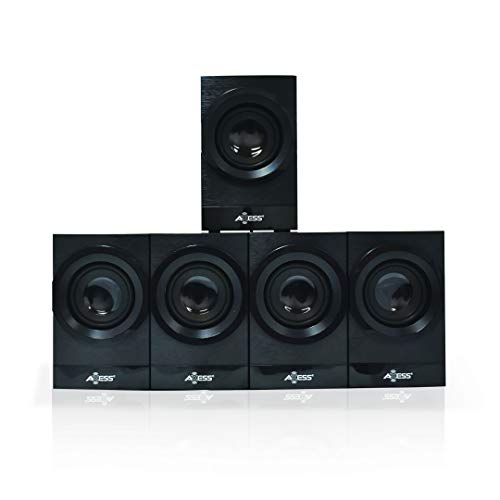 AXESS Mini Entertainment System 5.1-Channel Home Theater Speaker System Black (MSBT3911BK) - Thumbnail 5
