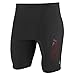 O'Neill Wetsuits Men's Standard O'Neill Premium Skins UPF 50+ Shorts, Black, 2XL