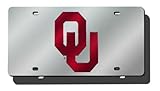 Oklahoma Sooners Silver Laser Tag from Rico