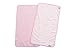 Baby-To-Love Portable Changing Pad, Girl Changing Pad Liners Pink, Baby Girl Burp Cloths (Pink Heart, Bundle)