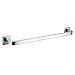 Leyden Chrome Towel Bar, Bathroom 24 Inch Hand Towel Holder Stainless Steel Modern Silver Bath Towel Rack Wall Mounted