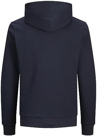 Jjecorp Logo Sweat Hood Noos Felpe con cappuccio, Blu (Navy Blazerblau), M Uomo