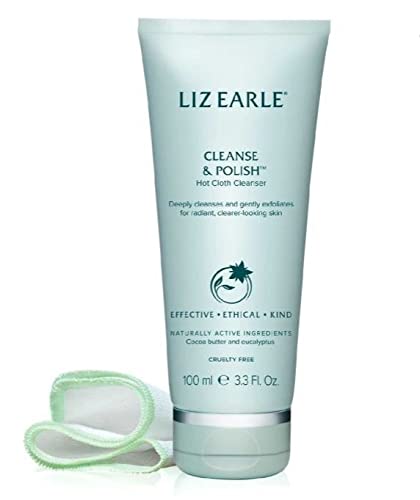 Liz Earle Cleanse & Polish 100ml Starter Kit - Face Tube Skin Exfoliant - Exfoliating, Cleansing - All Skin Types