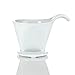 Humbree Ceramic Coffee Dripper | Non Electric Pour Over Coffee Maker | For No. 2 or 4 Filters | Simple & Easy To Use Brewer | Straight To Cup or Pot Drip Brew Coffee | 2.5