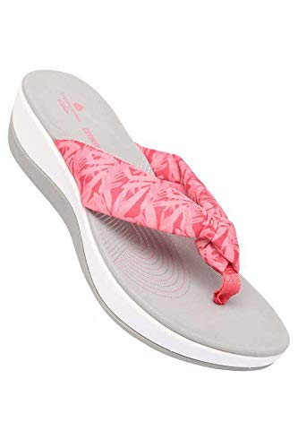 clarks girls flip flops