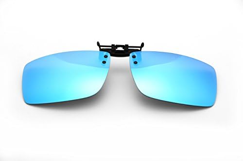 Clip-on Sunglasses,Sports Style Polarized Flip up Clip Sunglasses Lens Driving Glasses Lens UV400