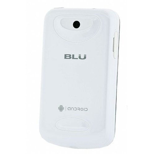Blu D100b Tango GSM Quad-Band Phone with Android OS 2.2, Wi-Fi, GPS Navigation, Bluetooth and MicroSD Slot - Unlocked Phone - US Warranty - White