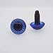 20 Pcs 15mm Blue Plastic Safety Eyes Premium Half Round Eyes for Doll Teddy Bear DIY Craft Making