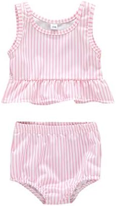 Mornyray キッズ 水着 女の子 スイムウエア スクール水着 赤ちゃん セパレート ガールズ 上下セット 夏物 可愛い 海水浴 水泳 温泉 紫外線対策 80cm
