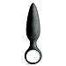 Fifty Shades of Grey Something Forbidden Butt Plug - 3.5 Inch Anal Plug with Finger Loop - Waterproof & Silicone - Black