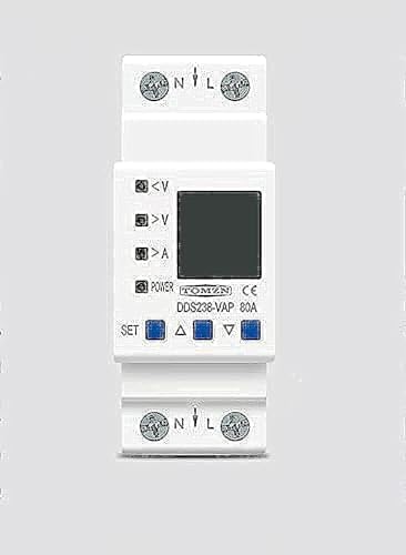 Dds238 Vap DDS238-VAP-T Din Rail Adjustable Surge Protection Device Current  Temperature Limit Protection Voltmeter Ammeter Kwh TOMZN : Amazon.com.be:  Industrial & Scientific