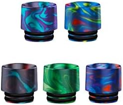 VOOPOO Resin 810 Drip Tip for Drag 2 / Drag Mini/Drag 1 UFORCE T1 T2 (Mixed (You Will recieve Any Other Colour Except Jade Green))
